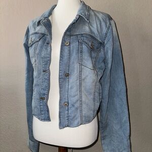 Rewash Faded Blue Jean Jacket